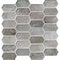 Msi Savoy Picket Pattern SAMPLE Glass Mesh-Mounted Mosaic Tile ZOR-MD-0465-SAM - alternate 1